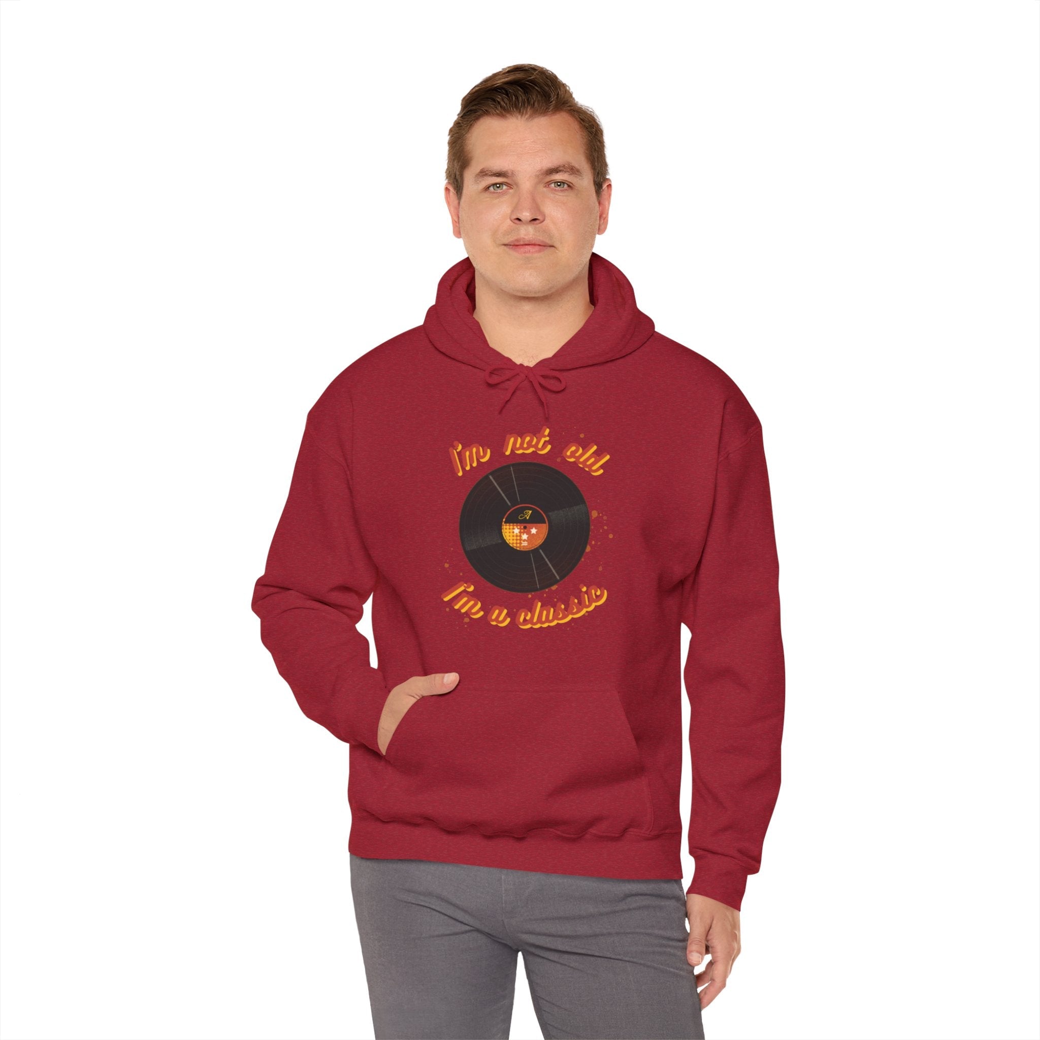 'I'm Not Old, I'm a Classic' Men's Hoodie
