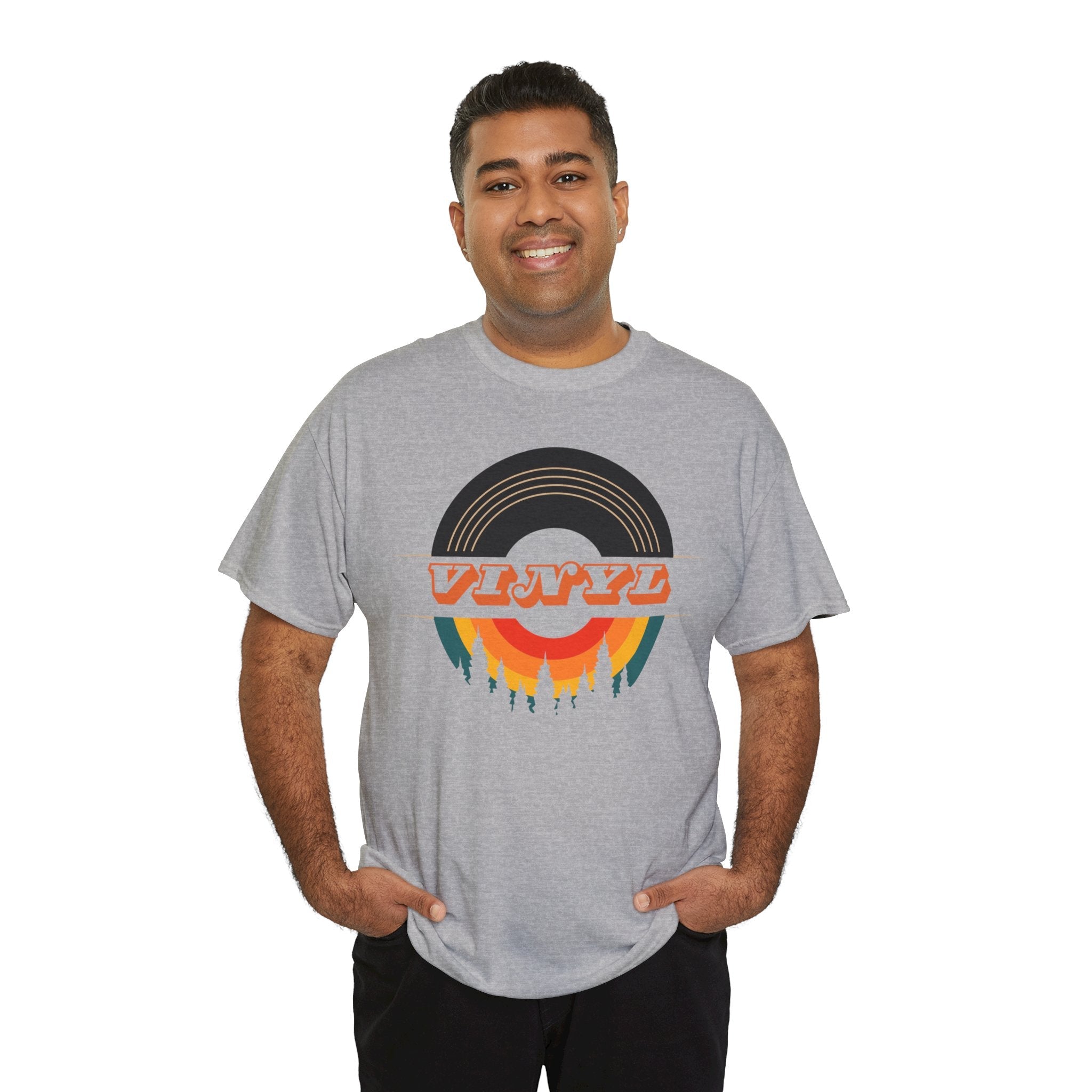 Vinyl Record Logo Men's T-Shirt
