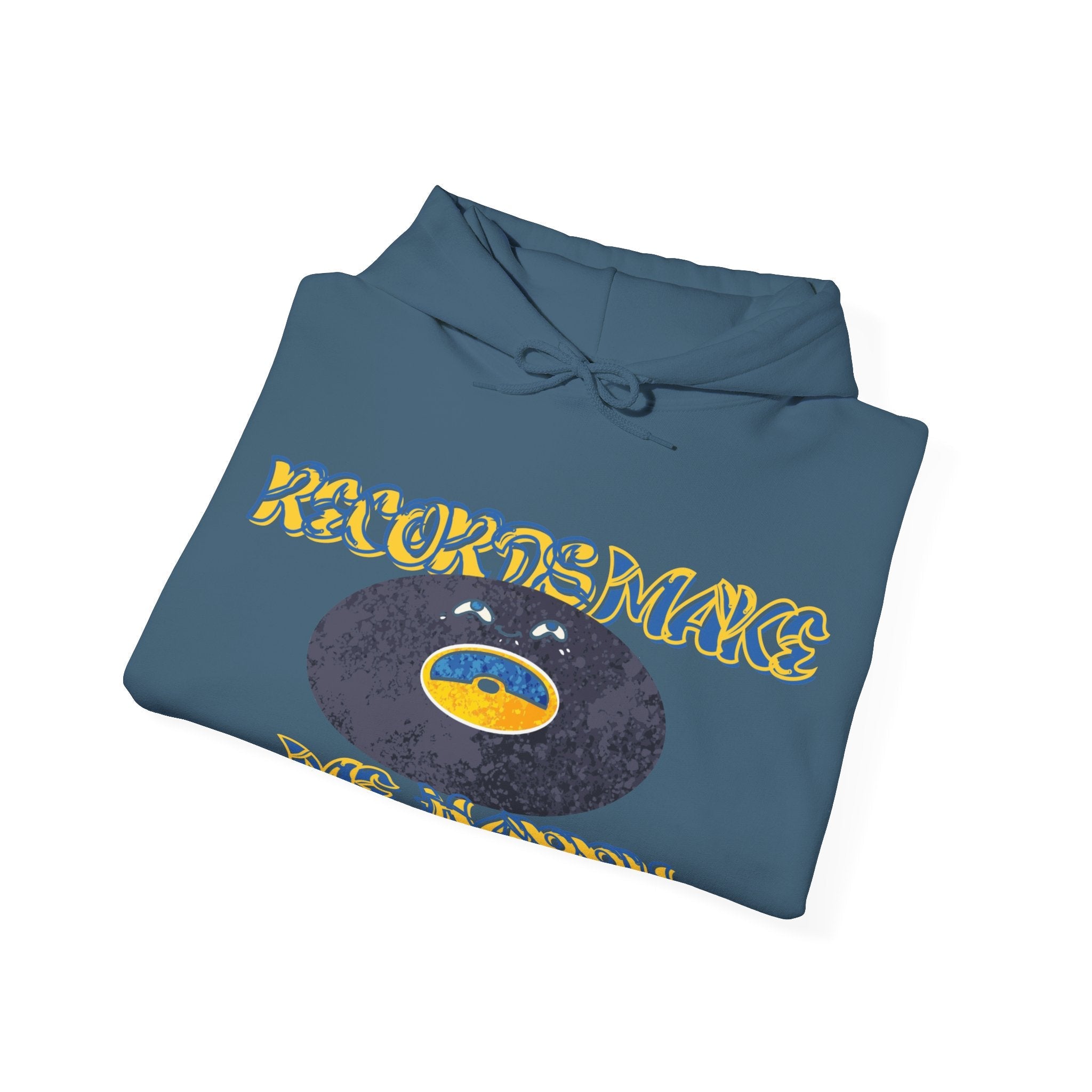 'Records Make Me Happy' Men's Hoodie