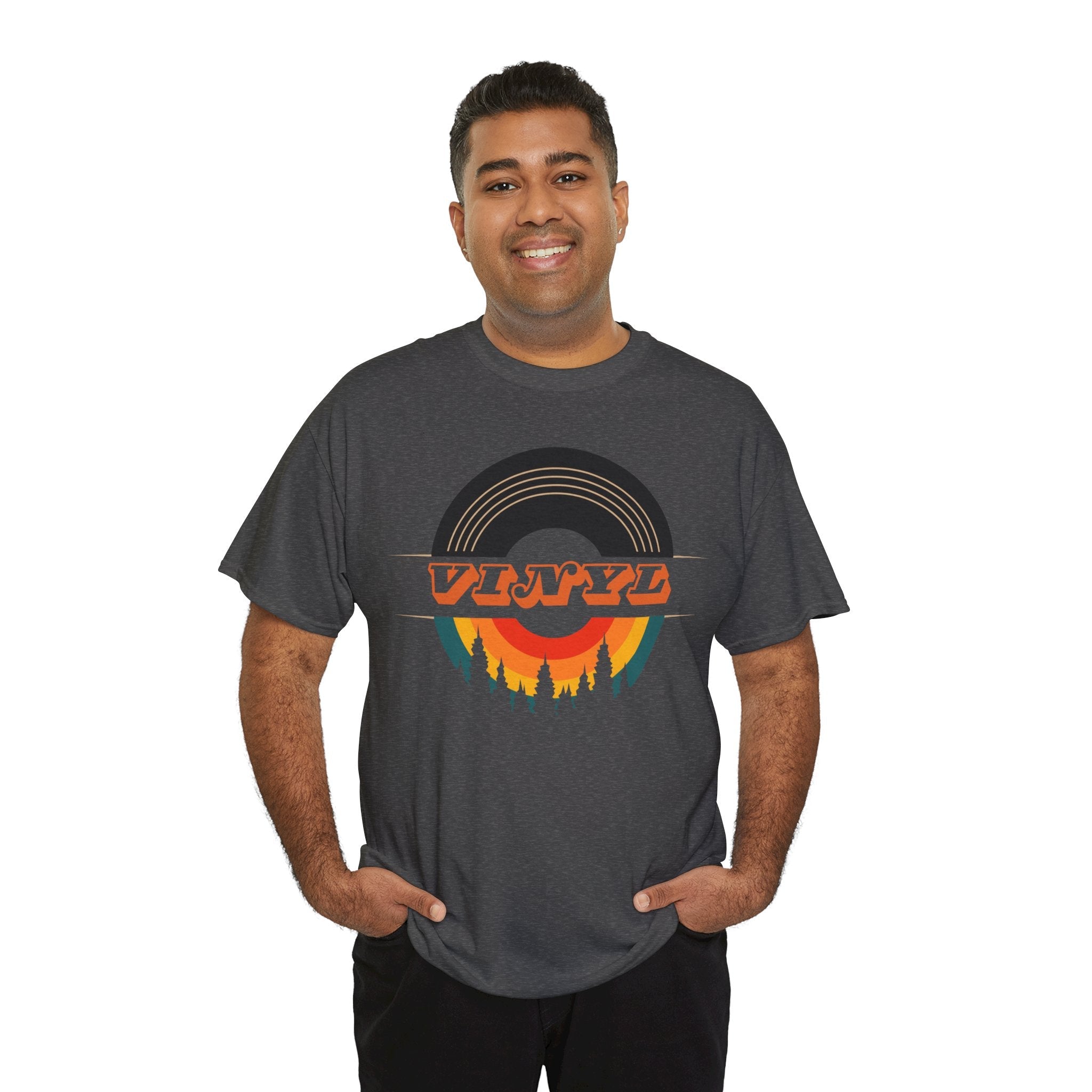 Vinyl Record Logo Men's T-Shirt