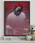 DAMN. - Kendrick Lamar Inspired Album Poster