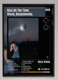 Kiss All The Time. Disco Occasionally - Harry Styles Inspired Album Poster