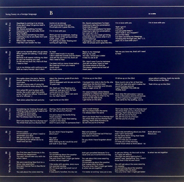 The 1975 – Being Funny In A Foreign Language – Dirty Hit