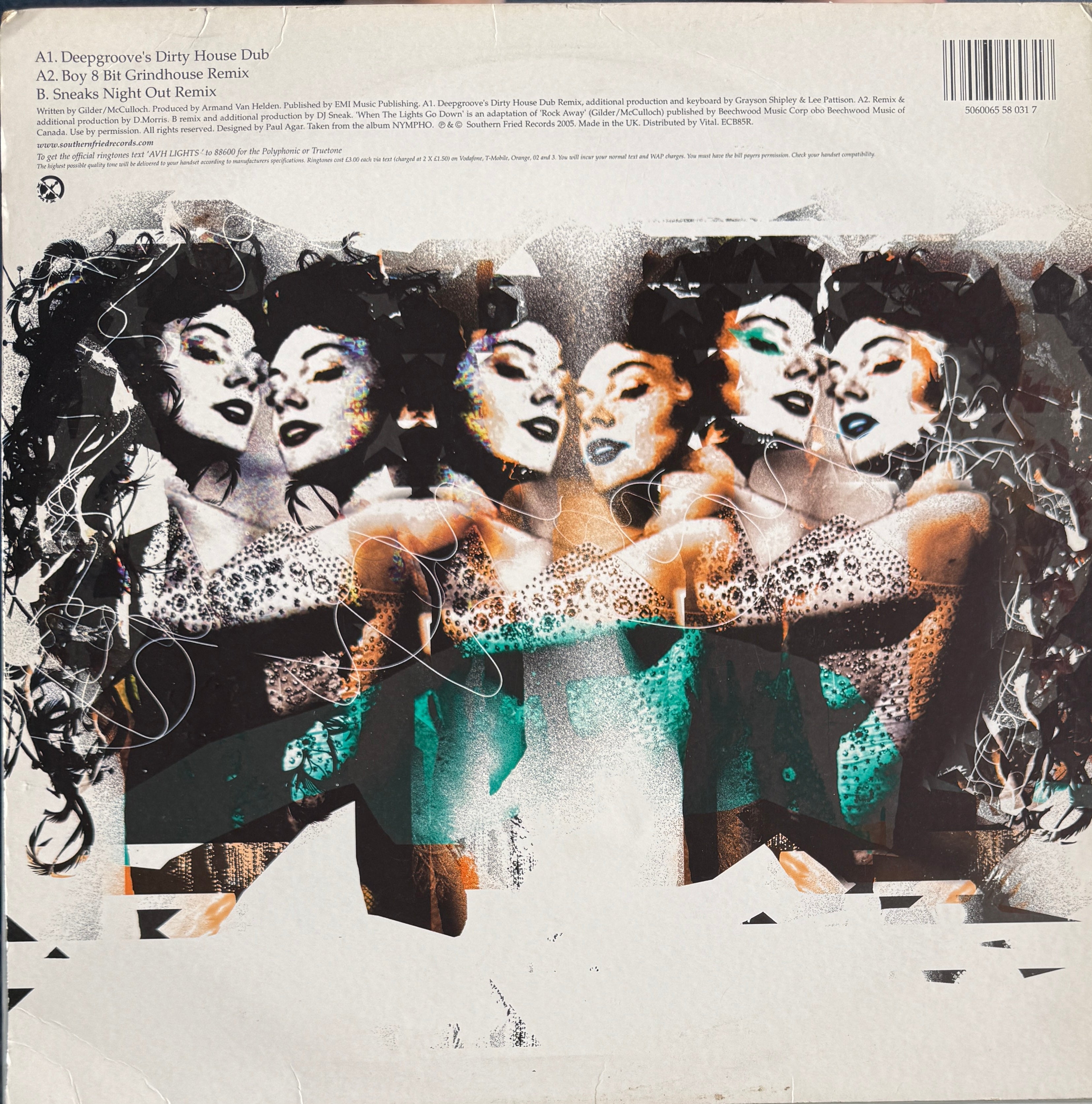 Armand Van Helden – When The Lights Go Down – Southern Fried Records – 2005