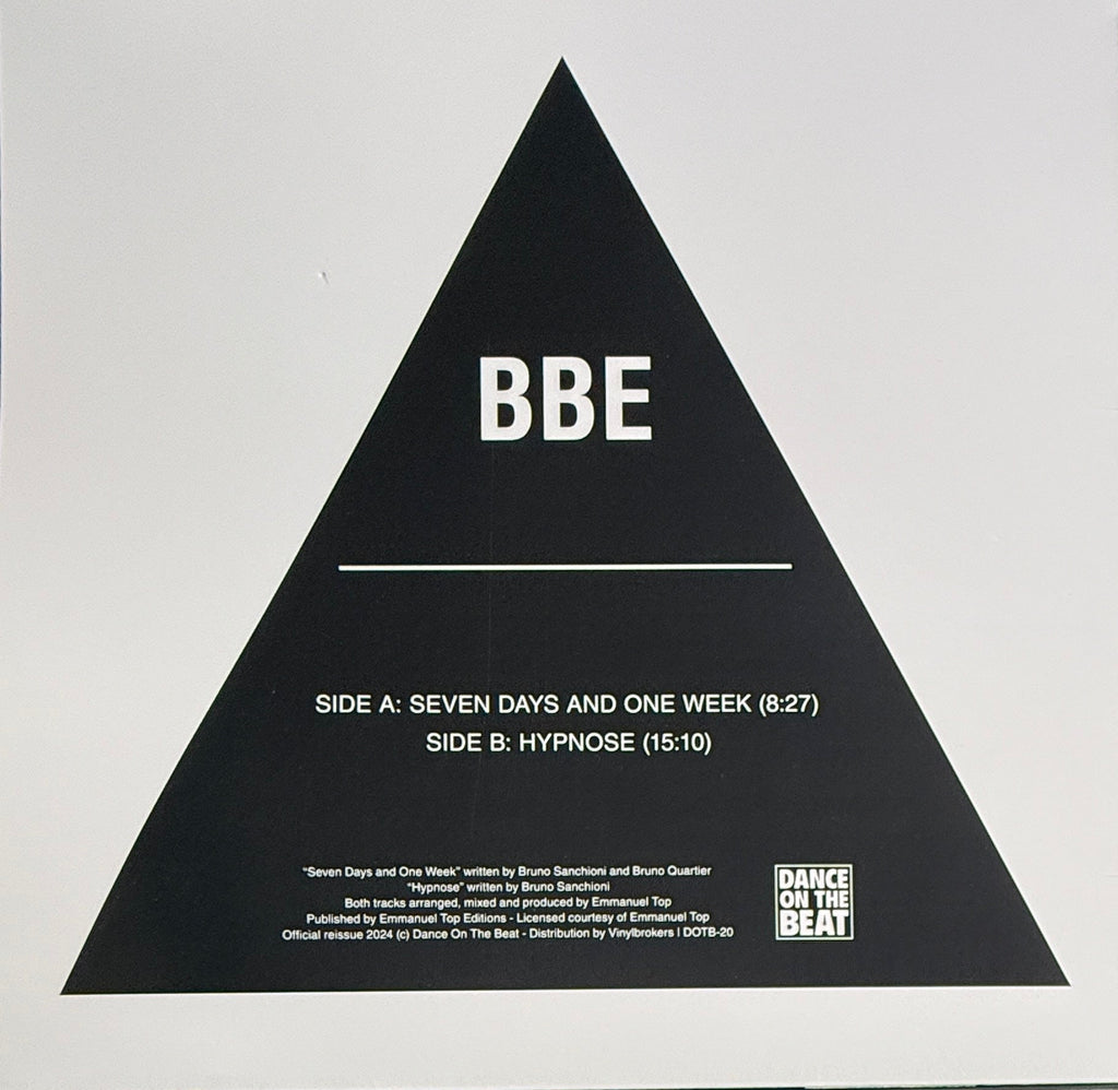 BBE – Seven Days And One Week 12" Blue Translucent Vinyl