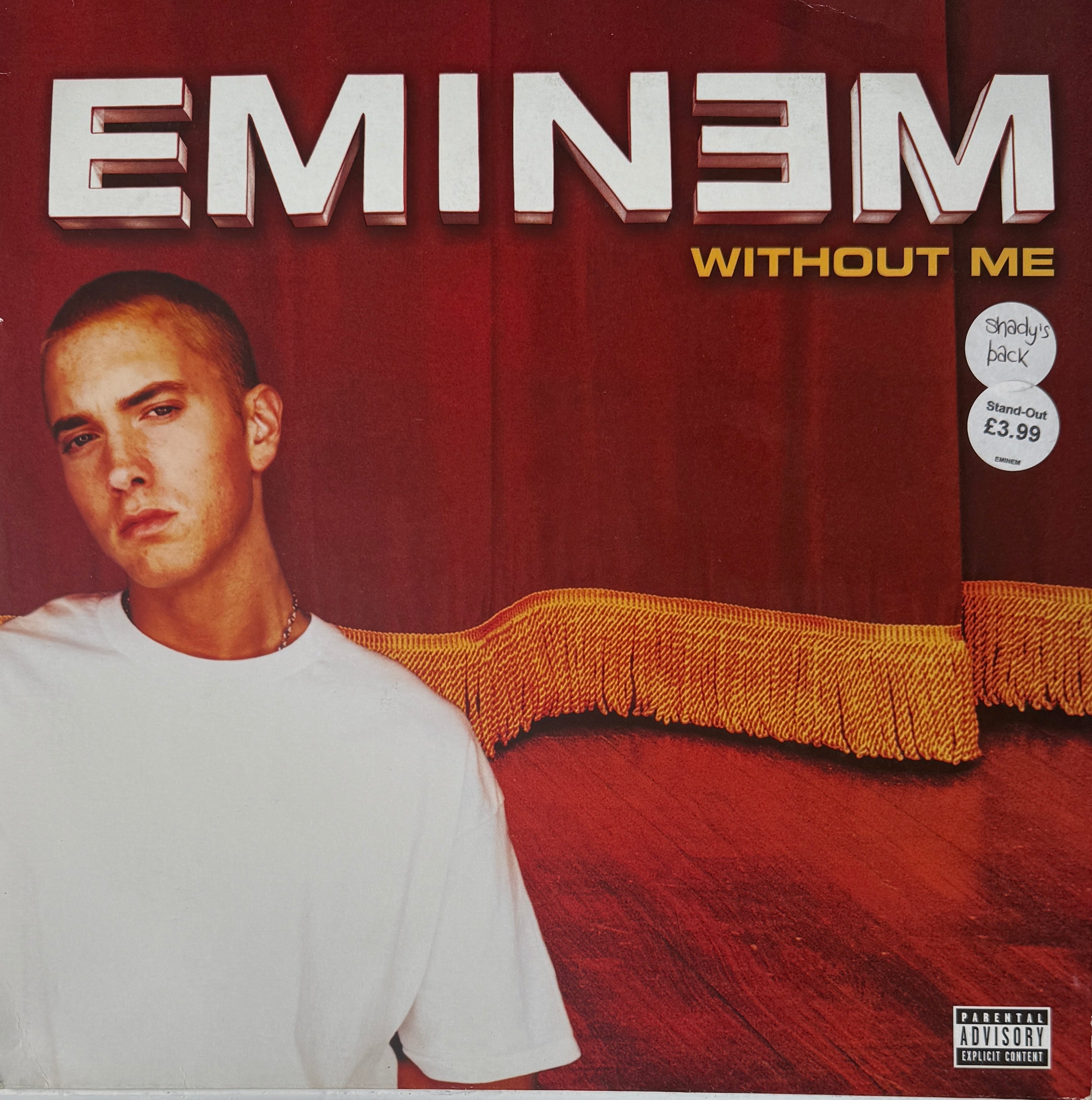 Eminem – Without Me – Interscope Records – 2002 12" Vinyl