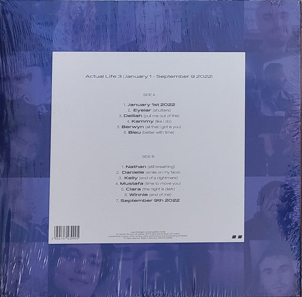 Fred again Actual Life 3 January 1–September 9 2022 12″ Clear Vinyl LP, 2023