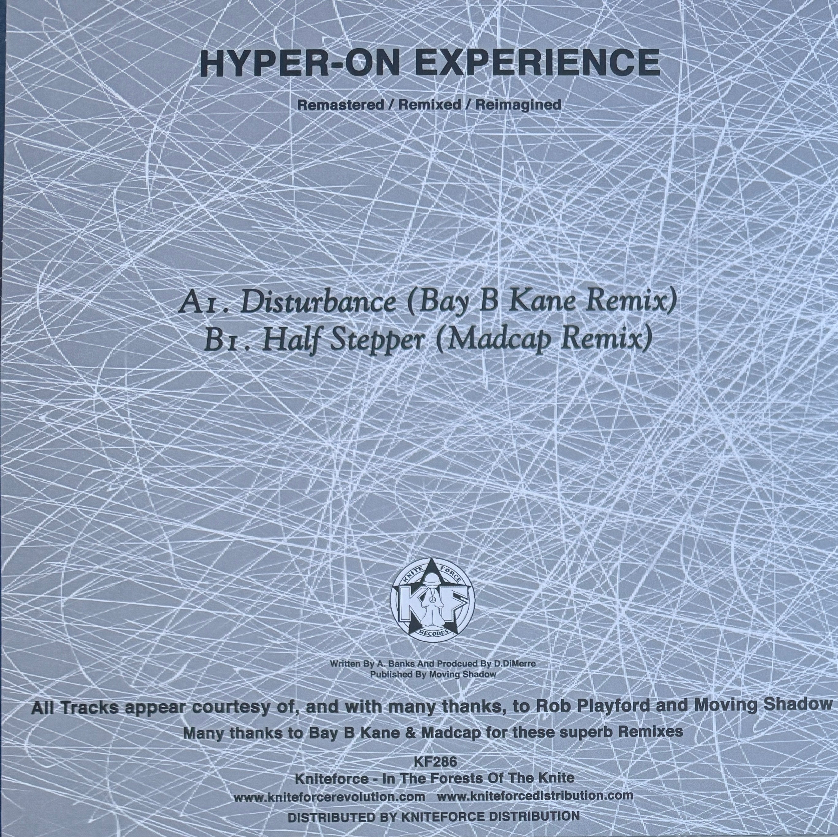 Hyper On Experience – Disturbance / Half Stepper Remixes – Kniteforce Records – 2025