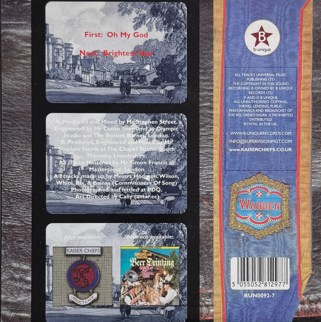 Kaiser Chiefs – Oh My God – B-Unique Records – 2005