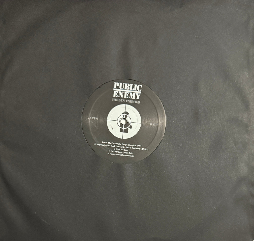 Public Enemy – Hidden Enemies: B Sides, Instrumentals, Demos, Remixes (12" Vinyl LP)