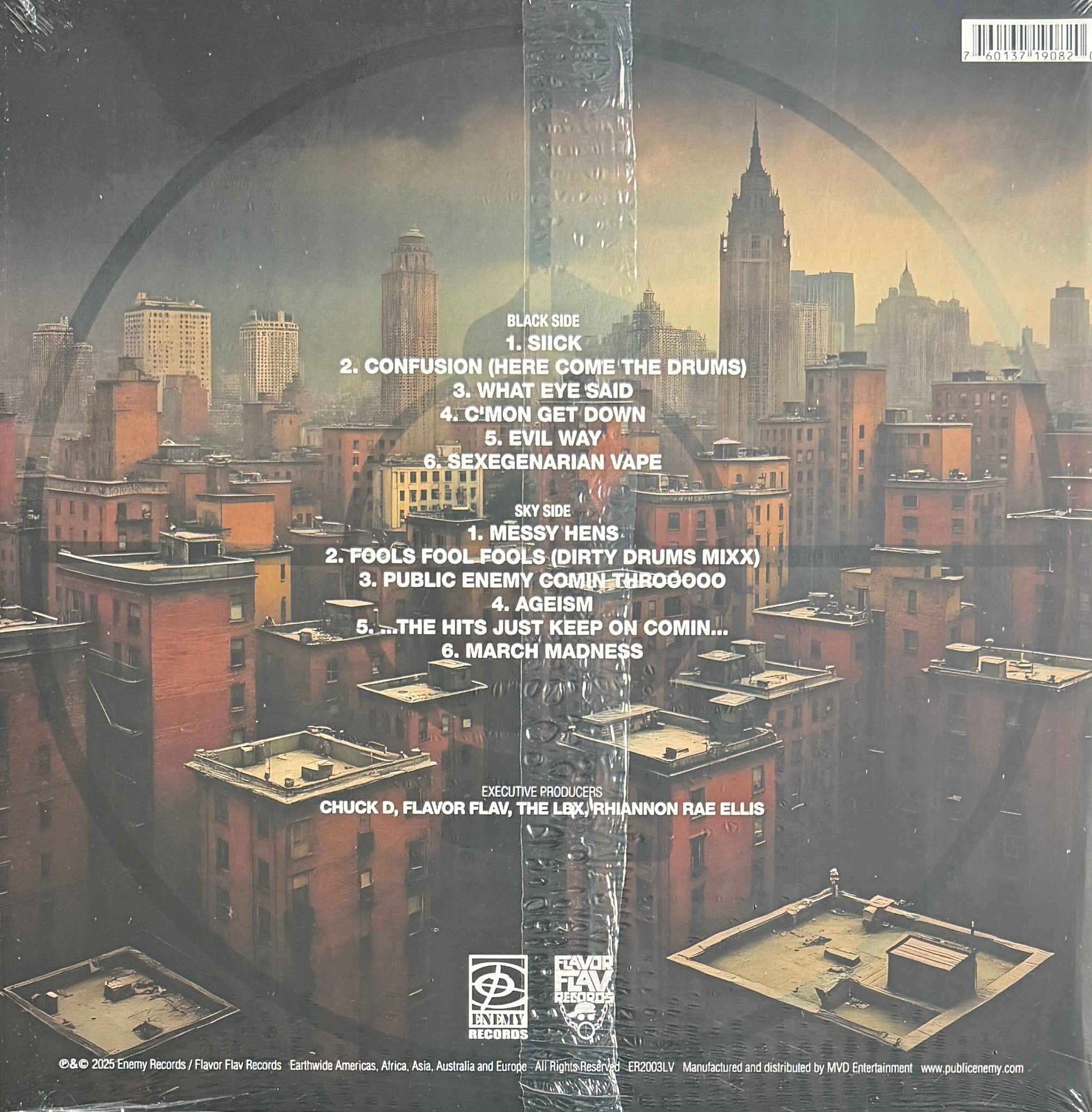 Public Enemy – Black Sky Over The Projects: Apartment 2025