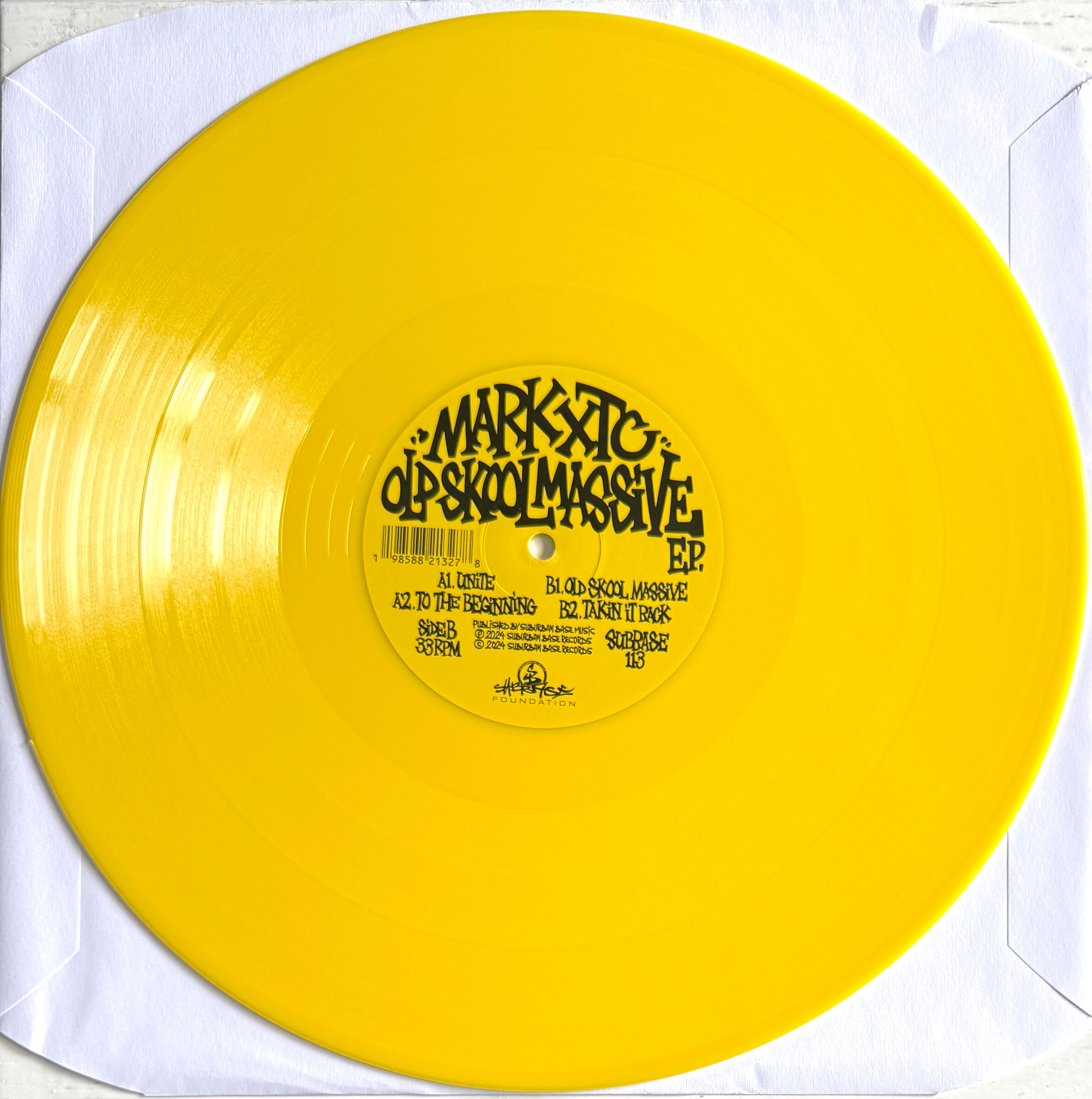 Mark XTC – Old Skool Massive EP (2024) Smiley Picture Disc