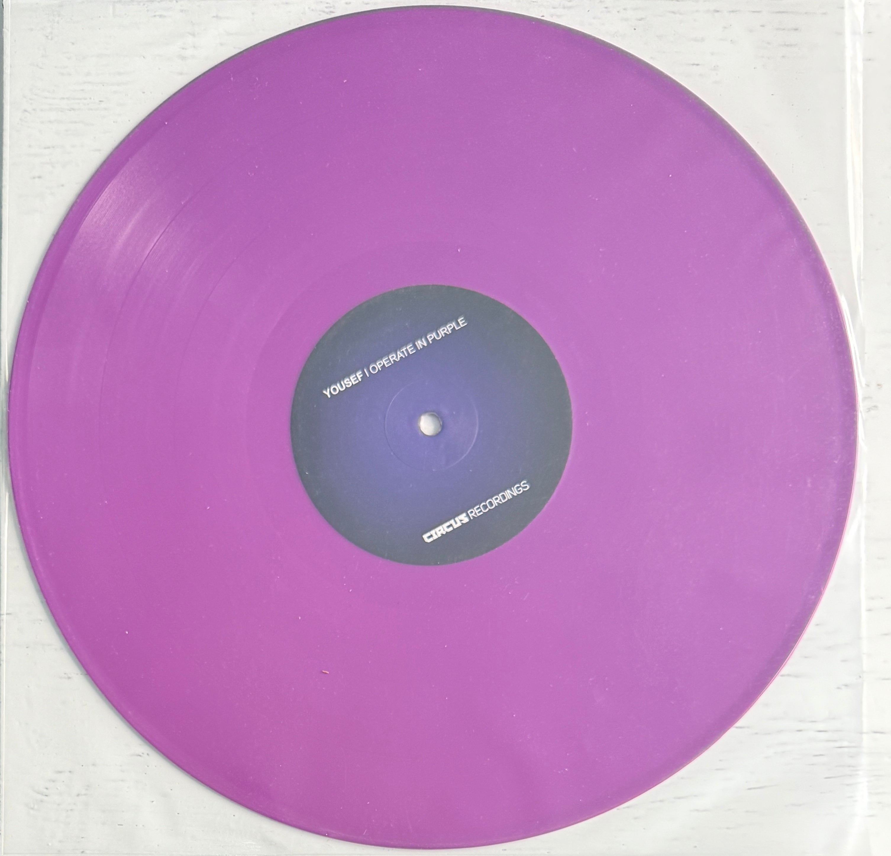 Yousef – I Operate In Purple Album Sampler – Circus Recordings – 2025